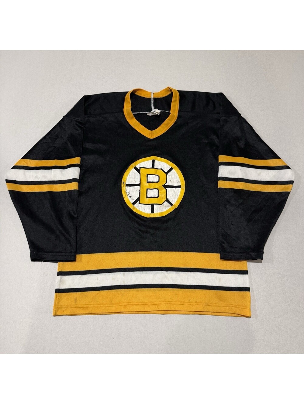 Vintage Rare Bostons Bruins Hockey Jersey Size Medium Masks Men’s